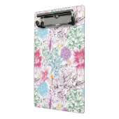 Reizendes Muster mit bunten Blumen Mini Klemmbrett (Gewinkelt2)