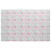 Reizendes Muster mit bunten Blumen Stoff (Fat Quarter (45,7 x 55,9 cm))