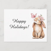 Reizendes Osterhäschen Postkarte (Vorderseite)
