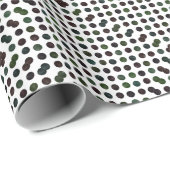 Reizendes Punkt-Muster XIII Geschenkpapier (Rolleneckpunkt)