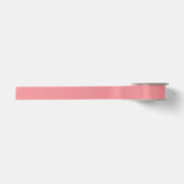 Reizendes Rosa Volltonfarbe Satinband (Vorderseite)