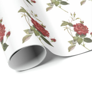 Reizendes Rosen-Geschenk-Verpackungs-Papier Geschenkpapier