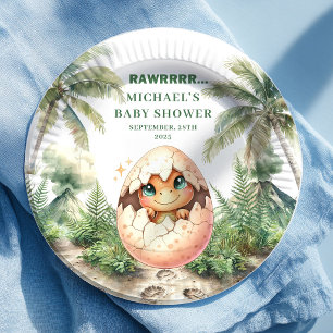 Reizvolle Dino-Ei-Baby-Party-Platten Schlüpfen Bal Pappteller