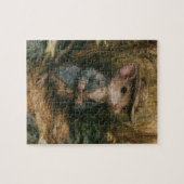 Reizvolle Fantasy-Maus Puzzle (Horizontal)