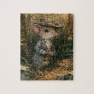 Reizvolle Fantasy-Maus Puzzle
