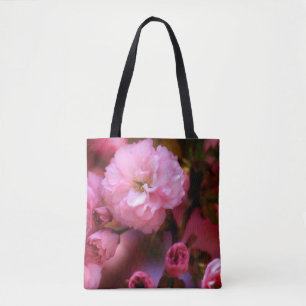Reizvolle Frühlingsrosafarbene Kirschblüten Tasche