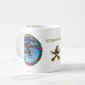Reizvolle Hexenpilotin Kaffeetasse (Vorderseite Links)