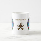 Reizvolle Hexenpilotin Kaffeetasse (Mittel)