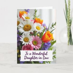 Reizvolle Muttertags-Tulpenkarte Karte