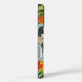 Reizvolle Schwalben und Blumen iPhone-Hülle Case-Mate iPhone Hülle (Rückseite / Rechts)