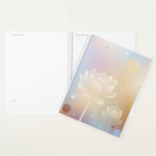 Reizvoller Lotus-Hardcover-Planer Planer (Anzeige)
