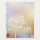 Reizvoller Lotus-Hardcover-Planer Planer (Vorderseite)