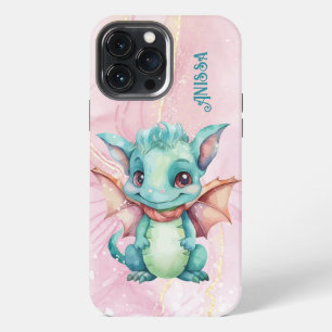Reizvoller Wasserfarben-Drache iPhone 13 Pro Max Hülle