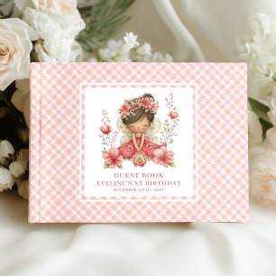 Reizvolles Feen-Mädchen Geburtstag Pastell Rosa Gä Gästebuch