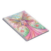 Reizvolles Wildblumen-Feennotebook Notizblock (Rechte Seite)