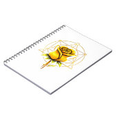 "Rejected Rose Golden Edition Personalized Journal Notizblock (Linke Seite)