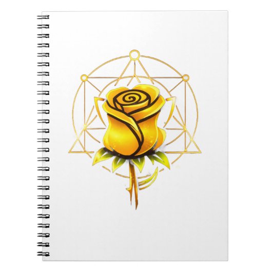 "Rejected Rose Golden Edition Personalized Journal Notizblock (Vorderseite)