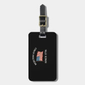 Rejecting Kings Since 1776 Essential Style Gepäckanhänger (Vorderseite vertikal)