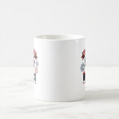 Rejecting Kings Since 1776 Patriotic Aesthetic Kaffeetasse (Mittel)