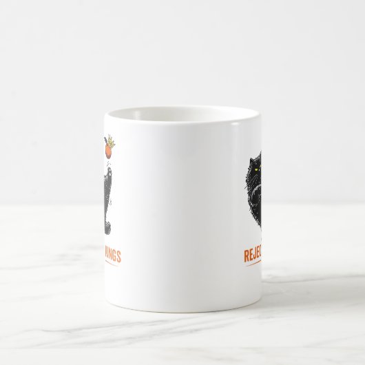 Rejecting Kings Since 1776 Patriotic Flag Design Kaffeetasse (Mittel)