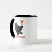 Rejecting Kings Since 1776 Patriotic Flag Design Tasse (Vorderseite Links)