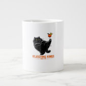 Rejecting Kings Since 1776 Patriotic USA Flag Jumbo-Tasse (Vorderseite)