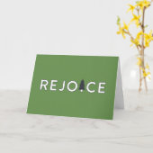 Rejoice Holiday Card Karte (Gelbe Blume)