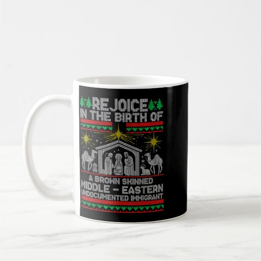 Rejoice In The Birth Of A Brown Skinned Middle Eas Kaffeetasse (Links)