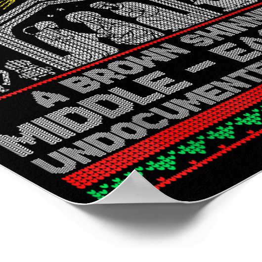 Rejoice In The Birth Of A Brown Skinned Middle Eas Poster (Ecke)