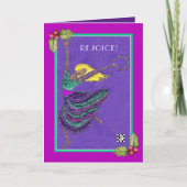 Rejoyce Dancer Weihnachtskarte Karte (Vorderseite)