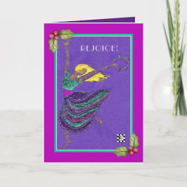 Rejoyce Dancer Weihnachtskarte Karte