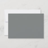 Reklboard Wedding RSVP Karte (Rückseite)