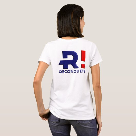 Rekonquete-T-Shirt T-Shirt (Schwarz voll)