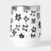 Rekonstruiertes Blumenmuster - Achromatische Goth (Links)