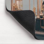 Rekonstruktion des Dampf-Motors James-Watts Mousepad (Ecke)