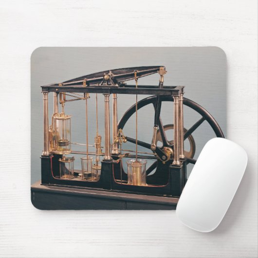 Rekonstruktion des Dampf-Motors James-Watts Mousepad (Mit Mouse)