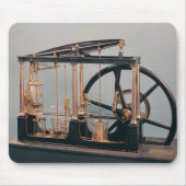 Rekonstruktion des Dampf-Motors James-Watts Mousepad (Vorne)