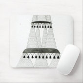 Rekonstruktion des Grabs von Lars Porsenna Mousepad (Mit Mouse)