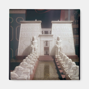 Rekonstruktion des großen Tempels von Amon, Magnet