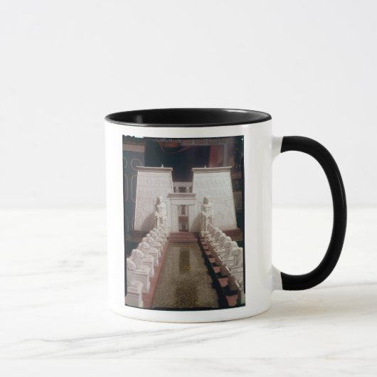 Rekonstruktion des großen Tempels von Amon, Tasse (Rechts)
