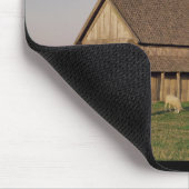 Rekonstruktion eines Viking-Hauses des 11. Mousepad (Ecke)