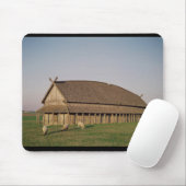 Rekonstruktion eines Viking-Hauses des 11. Mousepad (Mit Mouse)