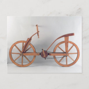 Rekonstruktion von da Vincis Entwurf Postkarte