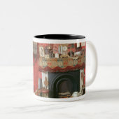 Rekonstruktion von Raum Sherlocks Holmess Zweifarbige Tasse (VorderseiteRechts)