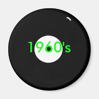 Rekord der 60er Jahre Magnet