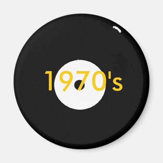 Rekord der 70er Jahre Magnet (Vorne)
