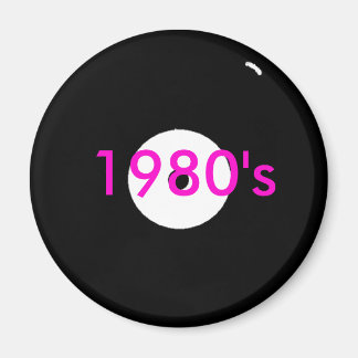 Rekord der 80er Jahre Magnet