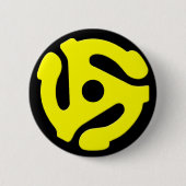 Rekordadapter mit 45 U/min 7-Zoll-Mitte Button (Vorderseite)