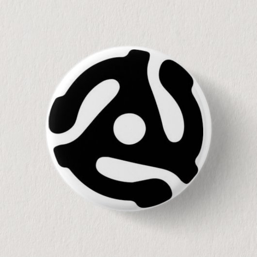 Rekordadapter mit 45 U/min Button (Vorderseite)