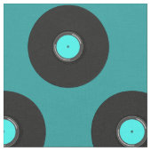 Rekordalbum-Muster Stoff (Nahaufnahme)